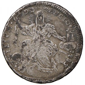 Papal coins - Pius VI (1775-1799) Fifth of shield 1783 A. X ...