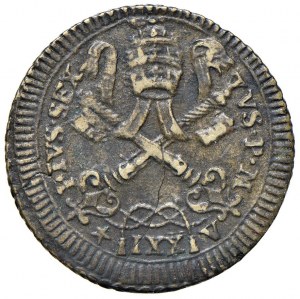 Papal coins - Pius VI (1775-1799) Double carlin 1795 A. XX ...