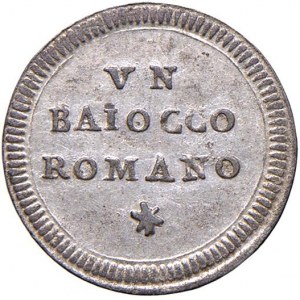 Papal coins - Pius VI (1774-1799) Baiocco 1780 - Munt. 93 MI...