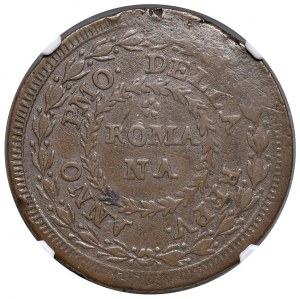 Papal coins - Roman Republic (1798-1799) Fermo - Baiocco...