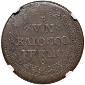 Papal coins - Roman Republic (1798-1799) Fermo - Baiocco...