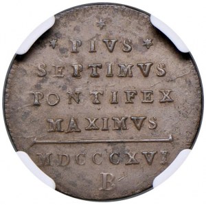 Papal coins - Pius VII (1800-1823) Bologna - Quattrino 1816 ...