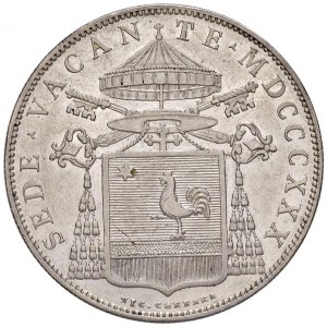 Papal coins - Sede Vacante (1830-1831) Bologna - Scudo 1830...
