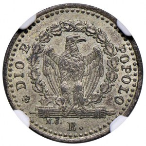Päpstliche Münzen - Römische Republik (1848-1849) 4 Baiocchi 1849...