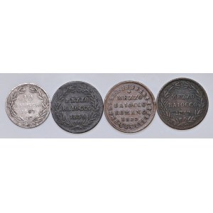 Papal coins - Gregorio XVI (1831-1846) Lotto di due monete ...