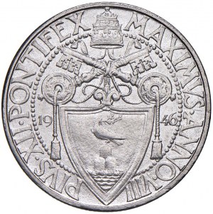 Papal coins - Pius XII (1939-1958) 2 Lire 1946 - NI...