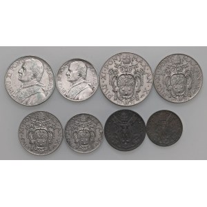 Papal coins - Pio XI (1922-1939) 10, 5, 2 e una Lira, 50, 2...