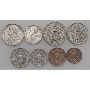 Papal coins - Pio XI (1922-1939) 10, 5, 2 e una Lira, 50, 2...