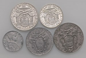 Papal coins - Sede Vacante (1939) 10 and 5 Lire 1939 - Nomism...