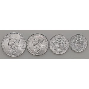 Papal coins - Pio XII (1939-1958) 10, 5, 2 e una Lira 1948 ...