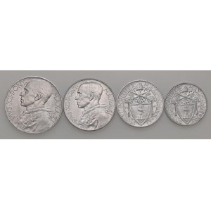 Papal coins - Pio XII (1939-1958) 10, 5, 2 e una Lira 1949 ...