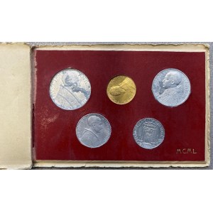 Papal coins - Pius XII (1939-1958) Jubilee Set 1950 - AU, ...