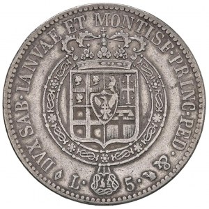 Savoy Coins - Vittorio Emanuele I (1814-1821) 5 Lire 1817 -...