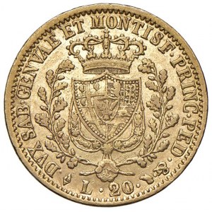 Savoy Coins - Carlo Felice (1821-1831) 20 Lire 1825 T - Nom...