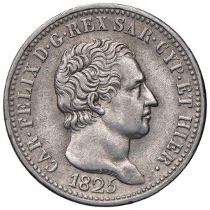 Savoy Coins - Charles Felix (1821-1831) Lira 1825 T - Nomism...