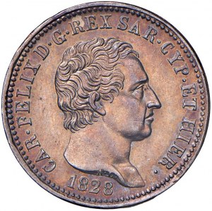 Savoy Coins - Charles Felix (1821-1831) Lira 1828 G - Nomism...