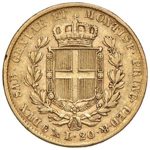 Savoy Coins - Charles Albert (1831-1849) 20 Lire 1841 G - No...