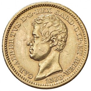 Savoy Coins - Charles Albert (1831-1849) 10 Lire 1833 G - No...