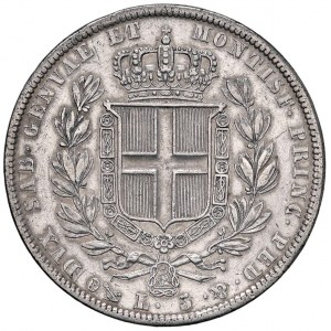 Savoy Coins - Carlo Alberto (1831-1849) 5 Lire 1836 G - Nom...