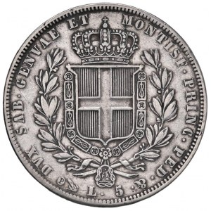 Savoy Coins - Carlo Alberto (1831-1849) 5 Lire 1837 G - Nom...