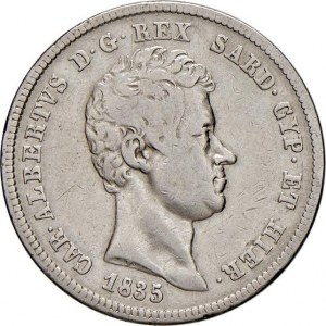 Savoy Coins - Charles Albert (1831-1849) 2 Lire 1835 T - Nom...