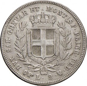 Savoy Coins - Charles Albert (1831-1849) 2 Lire 1835 T - Nom...
