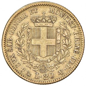 Savoy Coins - Victor Emmanuel II (1849-1861) 20 Lire 1851...