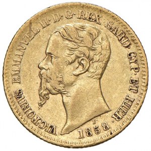 Savoy Coins - Victor Emmanuel II (1849-1861) 20 Lire 1858...