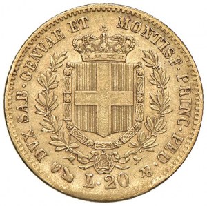 Savoy Coins - Victor Emmanuel II (1849-1861) 20 Lire 1858...