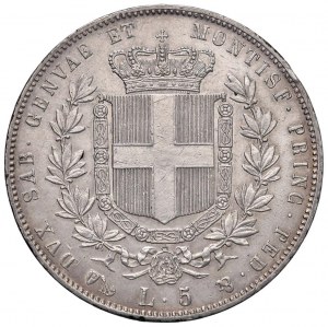 Savoy Coins - Victor Emmanuel II (1849-1861) 5 Lire 1859 ...