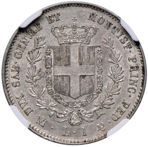 Savoy Coins - Victor Emmanuel II (1849-1861) Lira 1860 M ...
