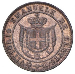 Savoy Coins - Victor Emmanuel II elected king (1859-1861) Ce...