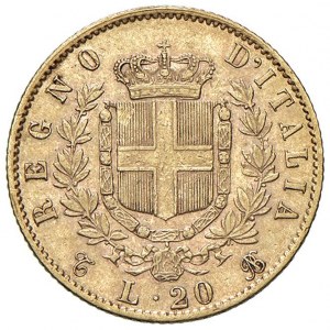 Savoy Coins - Victor Emmanuel II (1861-1878) 20 Lire 1870...
