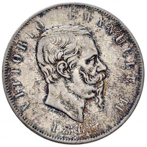 Savoy Coins - Victor Emmanuel II (1861-1878) 5 Lire 1865 ...