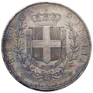 Savoy Coins - Victor Emmanuel II (1861-1878) 5 Lire 1865 ...