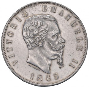 Savoy Coins - Victor Emmanuel II (1861-1878) 5 Lire 1865 ...