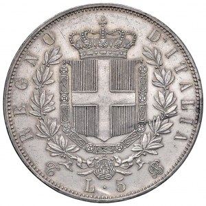 Savoy Coins - Victor Emmanuel II (1861-1878) 5 Lire 1865 ...