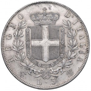 Savoy Coins - Victor Emmanuel II (1861-1878) 5 Lire 1865 ...