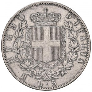 Savoy Coins - Victor Emmanuel II (1861-1878) 5 Lire 1870 ...