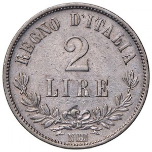 Savoy Coins - Victor Emmanuel II (1861-1878) 2 Lire 1863 ...