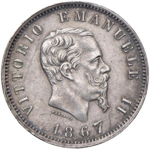 Savoy Coins - Vittorio Emanuele II (1861-1878) Lira 1867 M ...