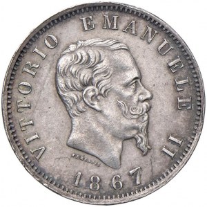 Savoy Coins - Victor Emmanuel II (1861-1878) Lira 1867 M ...