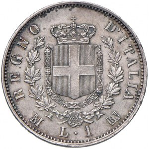 Savoy Coins - Vittorio Emanuele II (1861-1878) Lira 1867 M ...