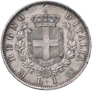 Savoy Coins - Victor Emmanuel II (1861-1878) Lira 1867 M ...