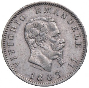 Savoy Coins - Victor Emmanuel II (1861-1878) Lira 1863 M ...