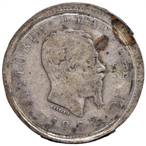 Savoy Coins - Victor Emmanuel II (1861-1878) Lira 1867 Mi...