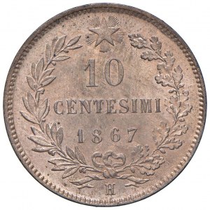 Savoy Coins - Victor Emmanuel II (1861-1878) 10 cents...