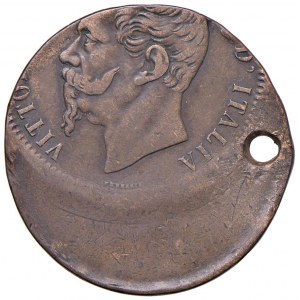 Savoy Coins - Victor Emmanuel II (1861-1878) 10 cents...