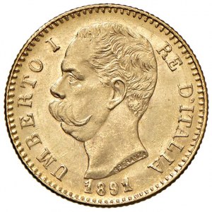 Savoy Coins - Umberto I (1878-1900) 20 Lire 1891 - Nomisma ...