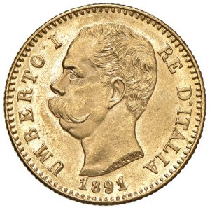 Savoy Coins - Umberto I (1878-1900) 20 Lire 1891 - Nomisma ...
